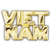 VIETNAM SCRIPT PIN 1"  