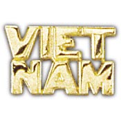 VIETNAM SCRIPT PIN 1"  