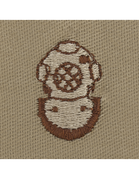 Army Badge: Diver Second Class - Desert Sew On   