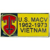 VIETNAM US MACY 1962-1973 PIN 1-1/8"  