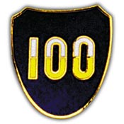 100TH INFANTRY DIVISION PIN  