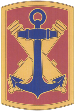 Army Combat Service Identification Badge: 103rd Field Artillery Brigade