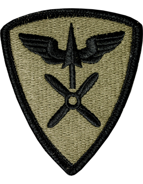 OCP Unit Patch: 110th Aviation Brigade - With Fastener