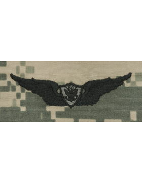 Army Badge: Aircraft Crewman - ACU Sew On (Pair)