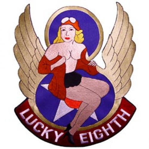 LUCKY EIGHT 11" PATCH  
