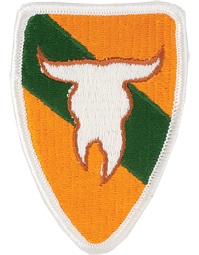Army Patch Full Color: 163rd Armored Cavalry     