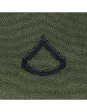 Enlisted Subdued Sew On: Private First Class