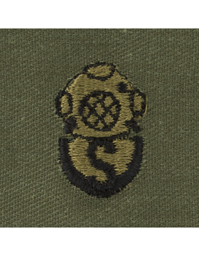 Army Badge: Salvage Diver - Subdued Sew On