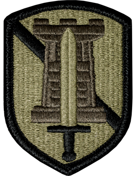 OCP Unit Patch: 204th Maneuver Enhancement Brigade - With Fastener