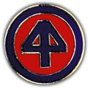 44TH INFANTRY DIVISION PIN  