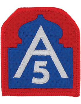 Army Patch Full Color: 5th Army     