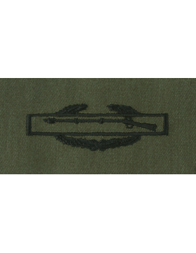Army Badge: Combat Infantry First Award - Subdued Sew On 