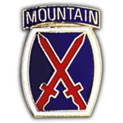 10TH MOUNTAIN DIVISION PIN  