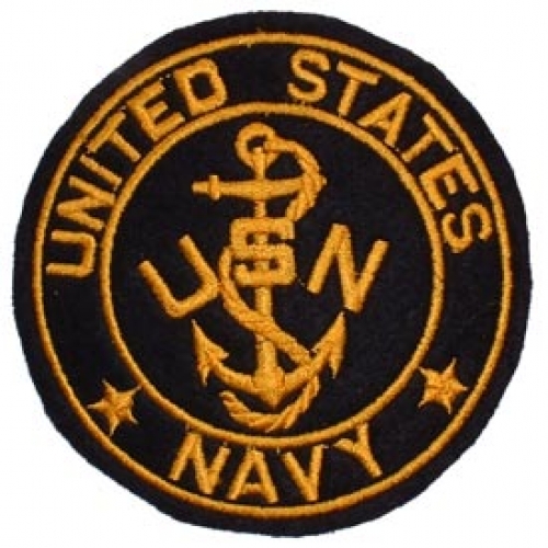 USN LOGO PATCH  