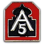 5TH ARMY EUROPE PIN  