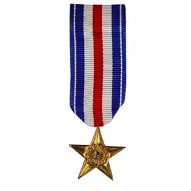 Silver Star Mini Medal  