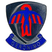 501ST AIRBORNE INFANTRY RGT PIN  