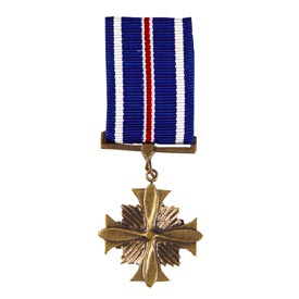 Distinguished Flying Cross Mini Medal  