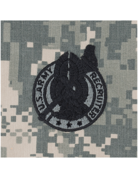 Army Badge: Recruiter Basic - ACU Sew On