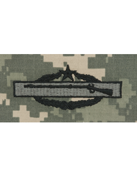 Army Badge: Combat Infantry Second Award - ACU Sew On (Pair)