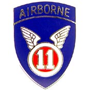 11TH AIRBORNE DIVISION PIN  