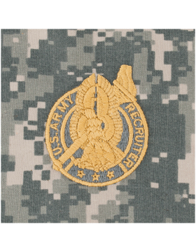 Army Badge: Senior Recruiter - ACU Sew On
