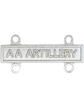 Army Qualification Bar: AA Artillery - No Shine