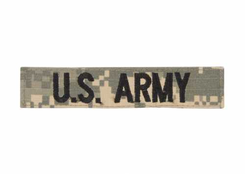 Military Branches Army Uniforms ACU BDU Uniform Accessories Branch Tapes Personalized Name Tapes Dog Tags Name Tags Northern Safari Army Navy