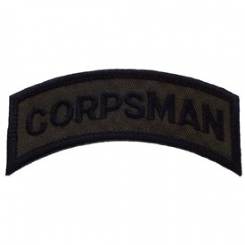 CORPSMAN TAB SUBDUED  