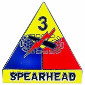 3RD ARMORED DIVISION PIN  