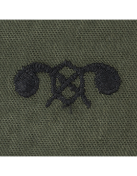 Army Officer Branch Insignia: Chemical - Subdued Sew On