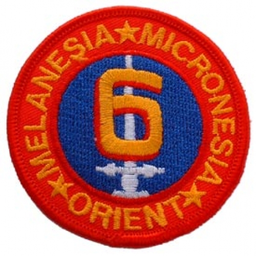 6TH MARINE DIVISION   PATCH  