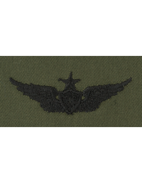 Army Badge: Senior Aviator - Subdued Sew On      