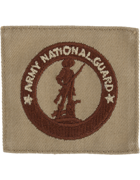 Army Badge: Army National Guard Recruiter Basic - Desert Sew On