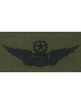 Army Badge: Master Aviator - Subdued Sew On 