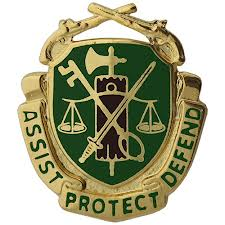 Army Regimental Crest: Military Police (Assist Protect Defend)