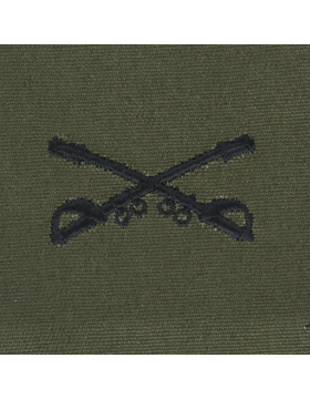 Army Officer Branch Insignia: Cavalry - Subdued Sew On