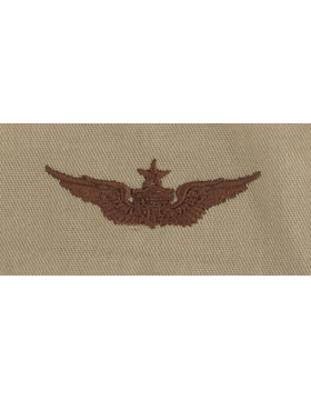 Army Badge: Senior Aviator - Desert Sew On     