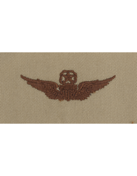 Army Badge: Master Aviator - Desert Sew On 