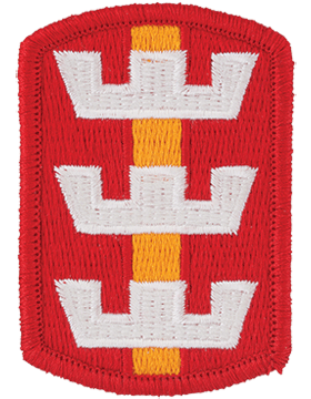 Army Patch Full Color: 130th Engineers Brigade    