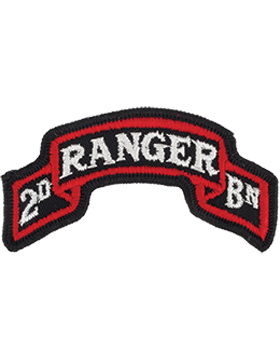 Army Patch Full Color: Second Ranger Battalion 75th Infantry