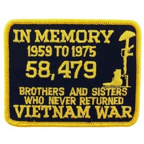 IN MEMORY OF VIETNAM PATCH  