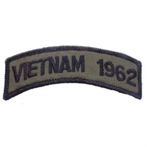VIETNAM 1962 TAB SUBDUED PATCH  