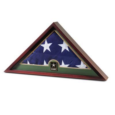 Flag Display Case with Interment Flag
