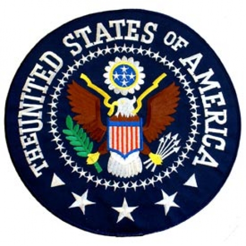 GREAT SEAL USA 10" PATCH  