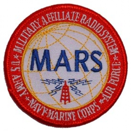 SPACE MARS LOGO PATCH  