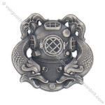 Army Badge: Diver First Class - Silver Oxide 