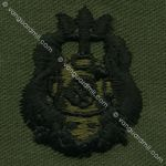 Army Badge: Diver First Class - Subdued Sew On       