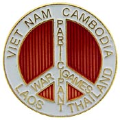 VIETNAM WAR GAMES SOUTHEAST ASIA PIN 1"  