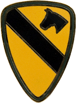 Army Combat Service Identification Badge: 1st Calvary Division
